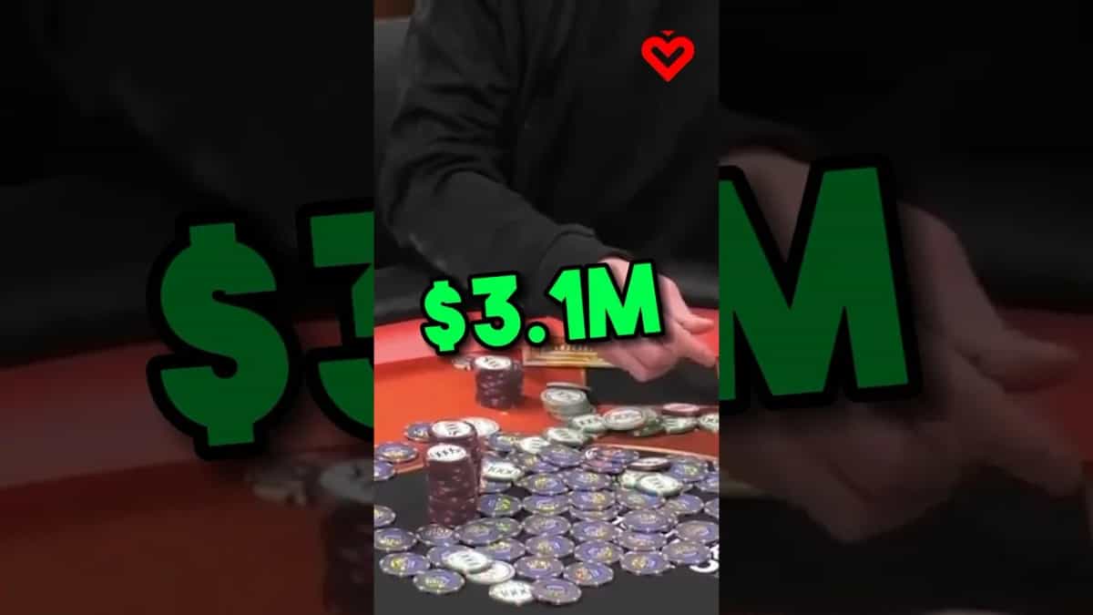 Texas Hold'em: Tom Dwan vinner otroliga $3.1 Miljoner!