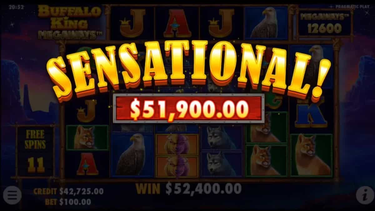 Buffalo King Megaways: Epischer Bonus Buy Gewinn bei Pragmatic Play!