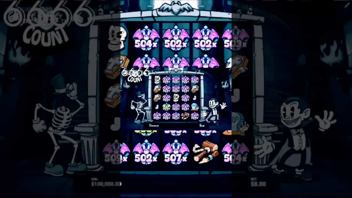66666 The Count: Verrückter 100.000$ Gewinn (Relax Gaming)!