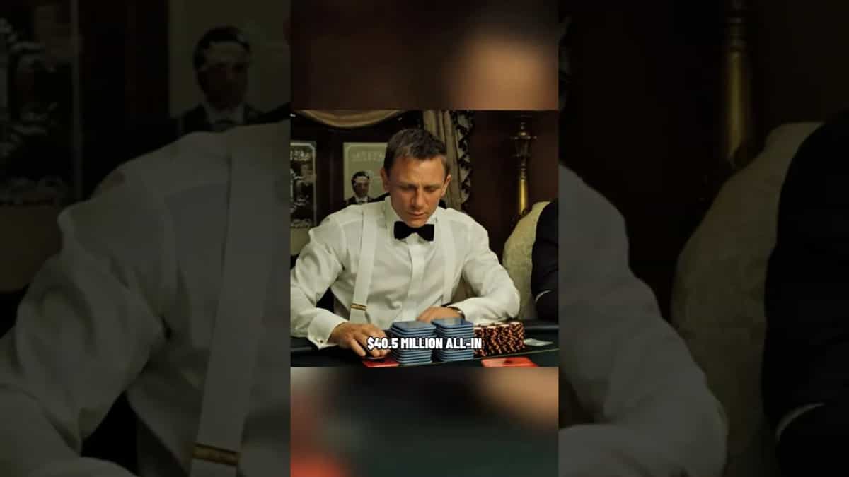Poker : James Bond et sa Quinte Flush à 115 Millions