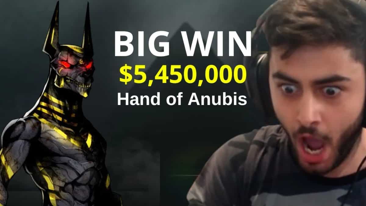 Hand of Anubis: 6000x MEGA Win on Hacksaw Gaming Slot!