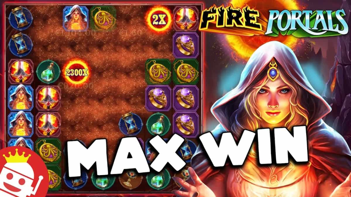 Fire Portals (Relax Gaming): 10 000x Vinst i Free Spins!
