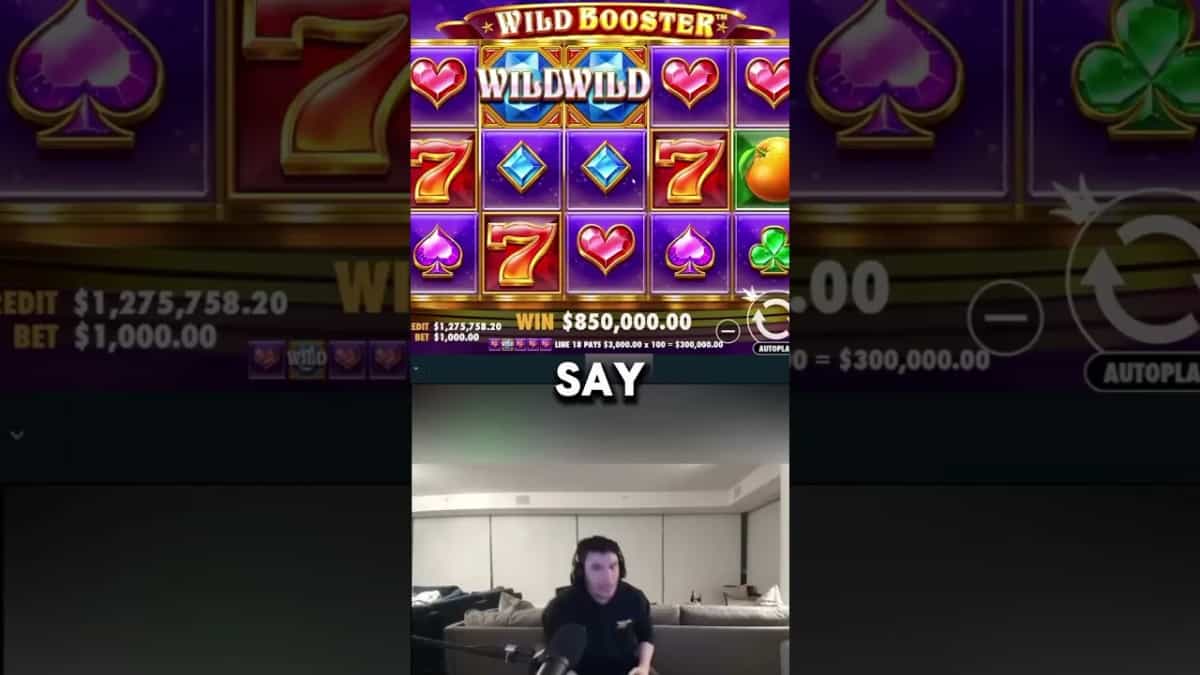 Wild Booster: Otrolig $850 000-vinst (Pragmatic Play)