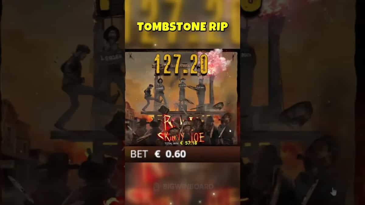 Tombstone RIP: INSANE 300,000x Win on Nolimit City!
