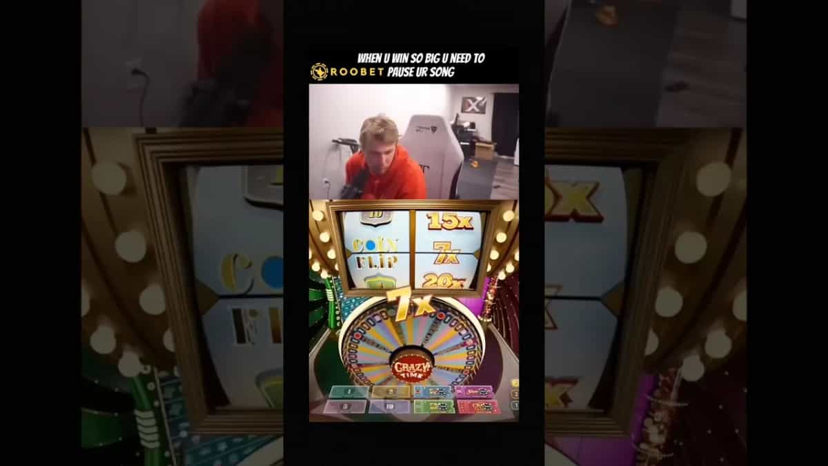 Crazy Time (Evolution): Multiplicador 700x en Roobet!