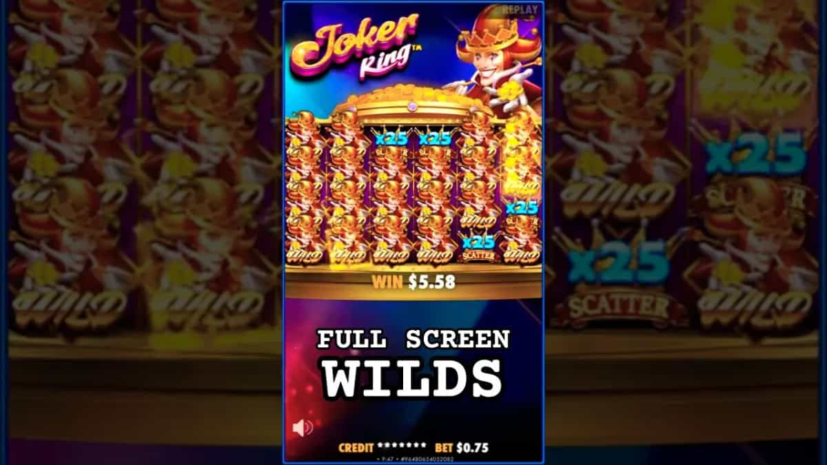 Joker King: Pragmatic Play Full Screen Wilds-vinster (5000x!)