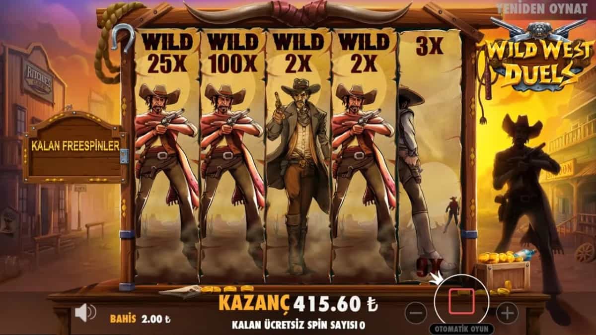Wild West Duels: 40.000€ Gewinn in den Freispielen!