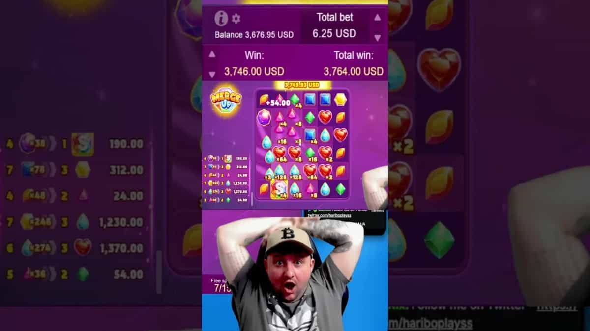 Merge Up (Relax Gaming) : Gain Époustouflant de 15 000 $ !