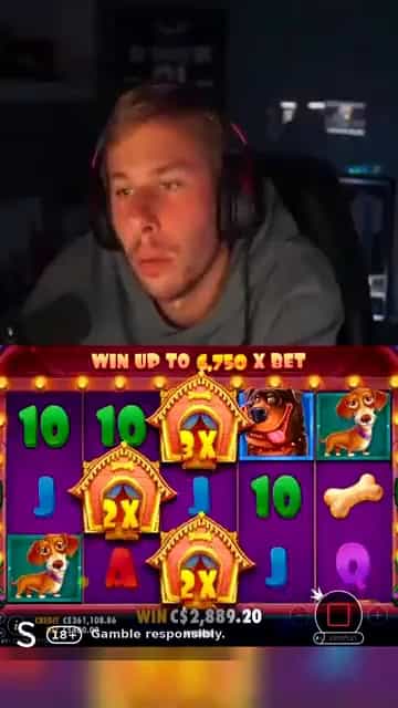 The Dog House 6750x Multipliers, Free Spins Hit