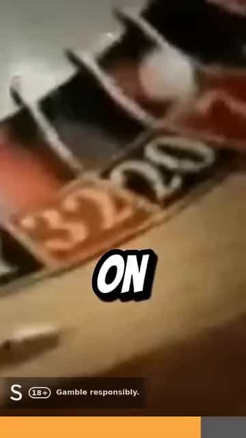 Roulette High Stakes Win: Ball Lands on Red