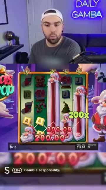 Christmas Drop 8359x max win on final spin