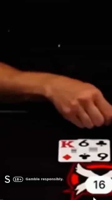Codeman Blackjack Big Win: Dealer Busts on 17