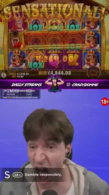 The Dog House Big Win: 6487x Multiplier on Stream