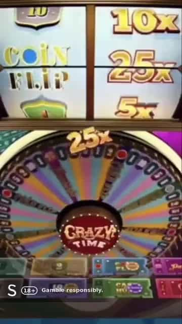 Crazy Time 625x Coin Flip Win, Stake Casino