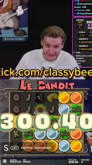 Le Bandit 1293x Big Win Rainbow in Bonus Round