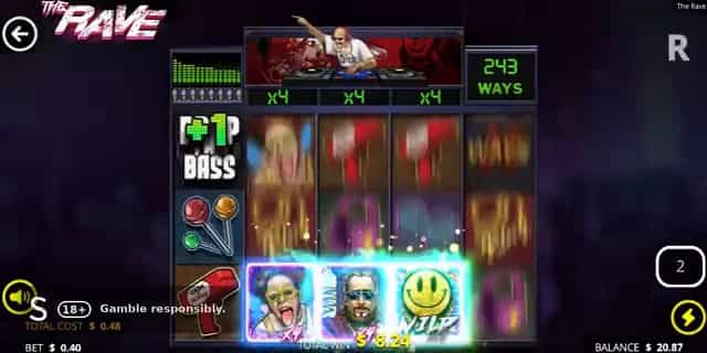 The Rave 41500x Bonus Wilds: A Cascade of Wins