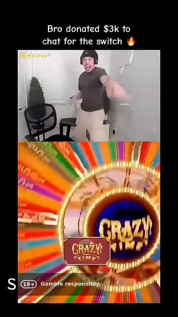 Crazy Time Big Win: 150x Bonus Round at Live Casino!