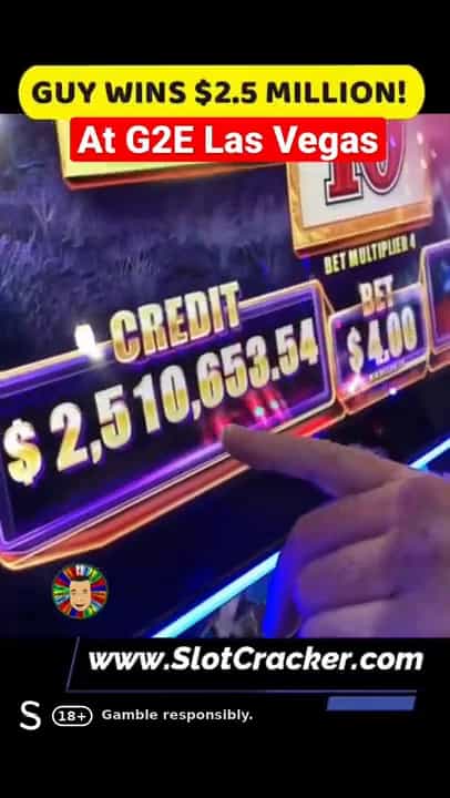 Jackpot: 25 miljoner kronor vinns på G2E Las Vegas!