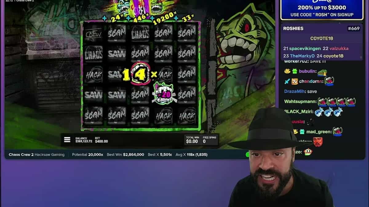 Chaos Crew 2: Gain MAXIMAL INCROYABLE de 7 886 800 $!