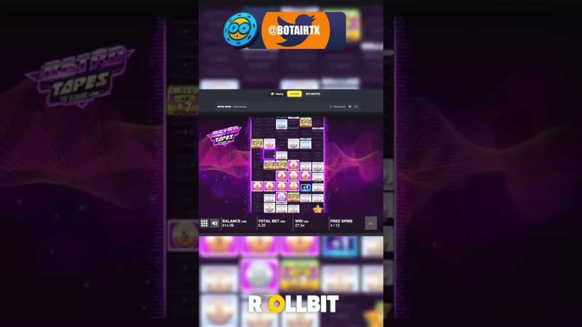 Retro Tapes (Push Gaming): 10000x Max Win im Freispiel-Wahnsinn!