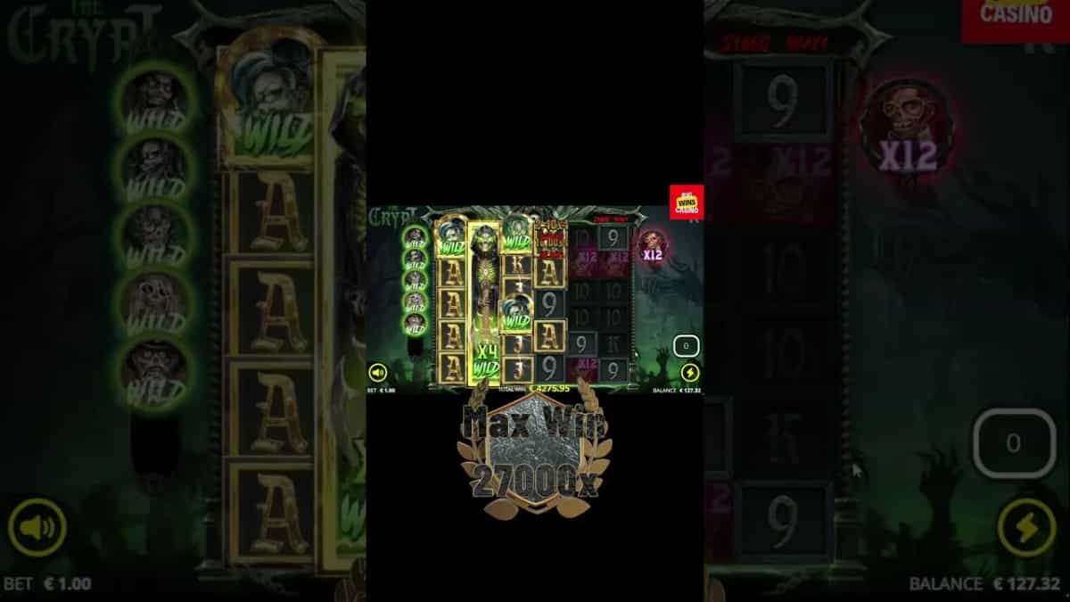The Crypt (Nolimit City): Spektakulärer 27000x MAX GEWINN!