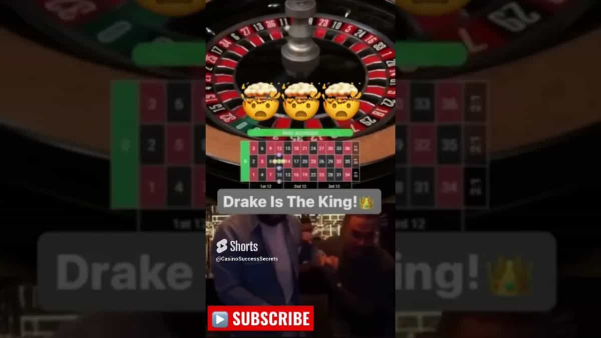 Roulette Wahnsinn: Drake gewinnt 17.910.000$ – Unglaublich!