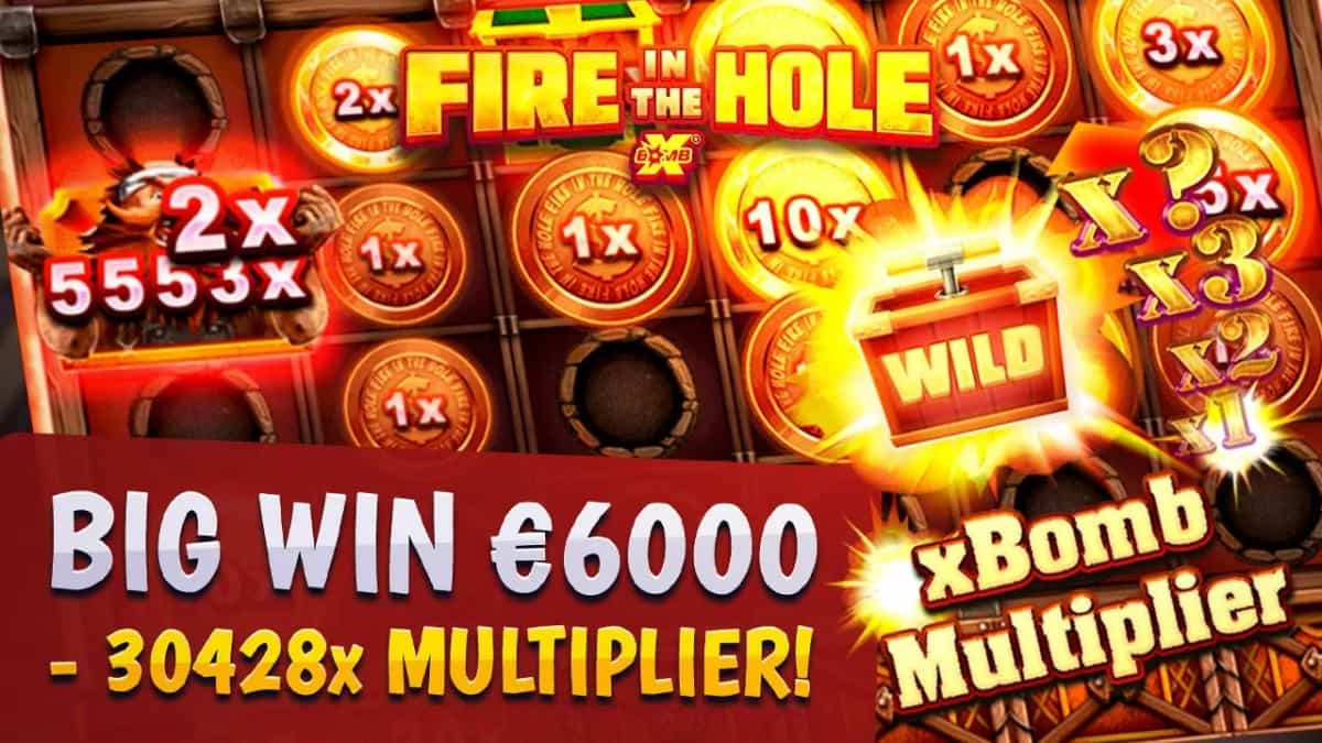 Fire in the Hole xBomb: Nolimit City Slot HUGE Win!