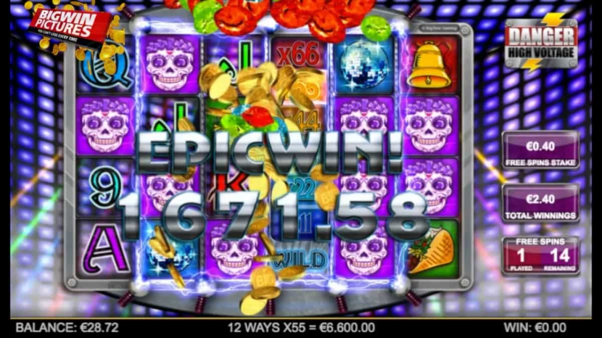 Danger High Voltage: Insane 16500x Win on Free Spins!
