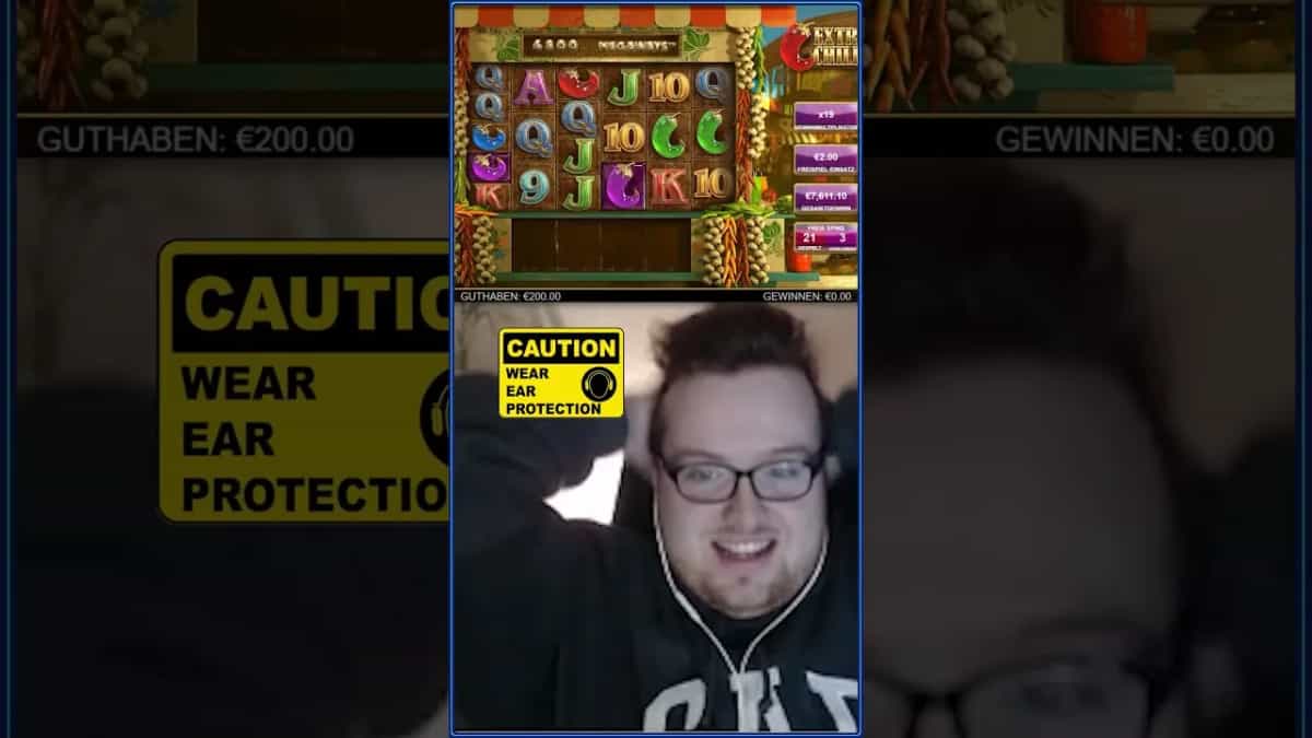 Extra Chilli: Big Time Gaming Bonus Round Pays €7804!